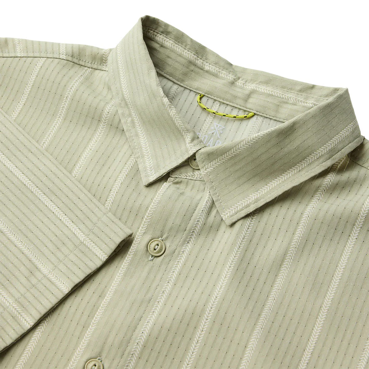 Roark Bless Up Shirt - Sage Stripe - Image 3