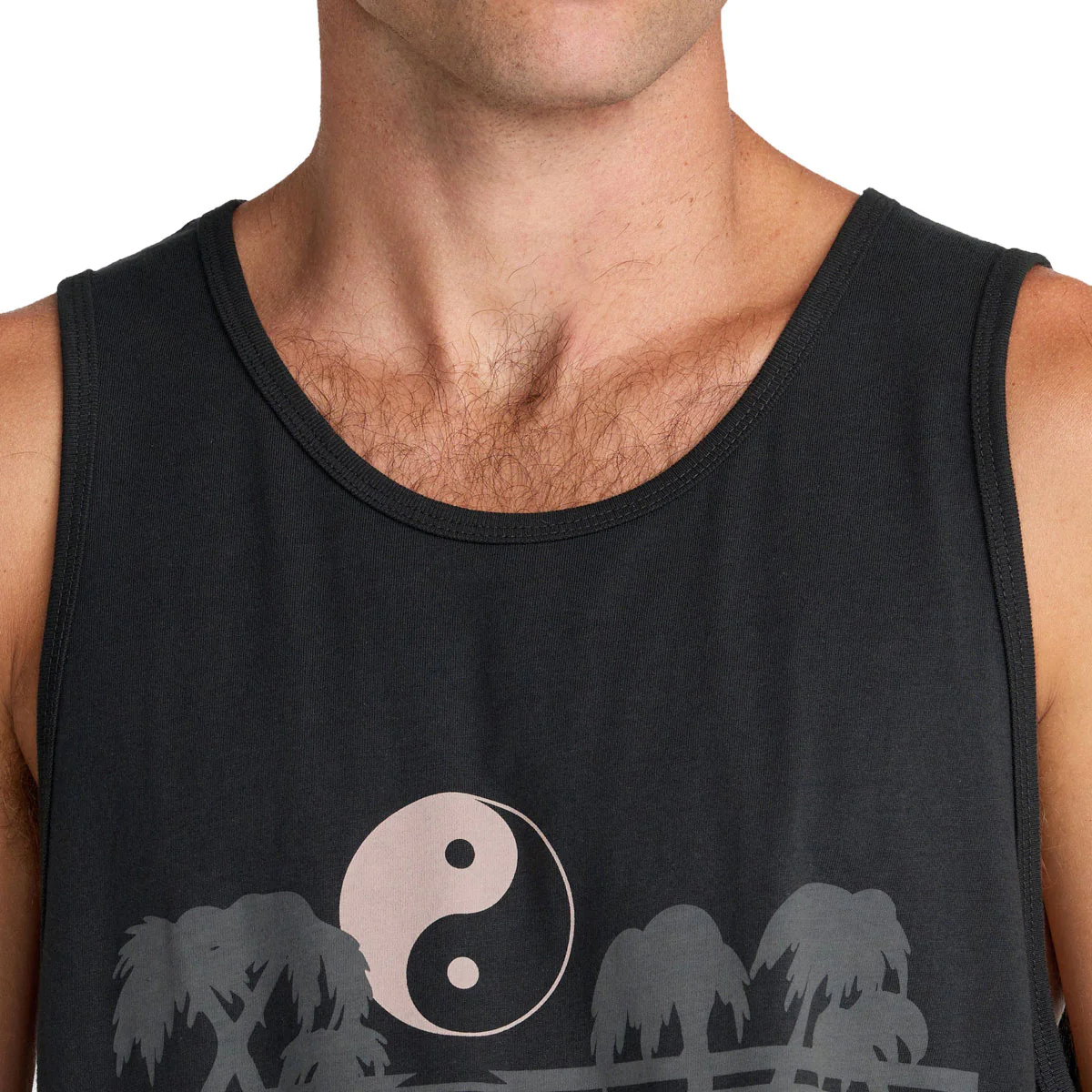 RVCA Balance Horizon Tank Top - Pirate Black - Image 4