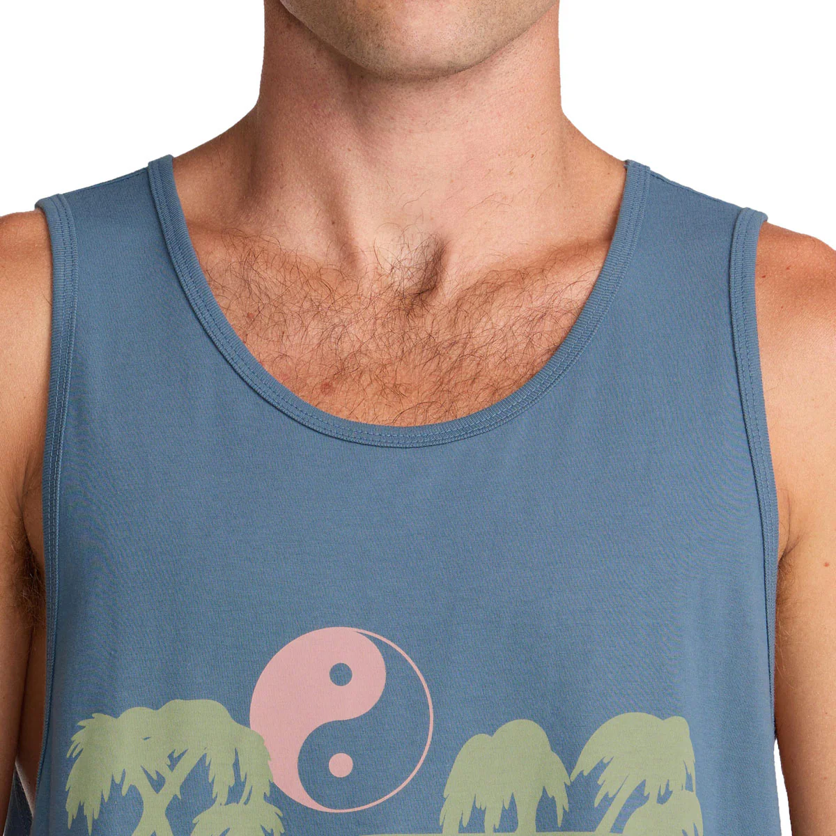 RVCA Balance Horizon Tank Top - Vintage Navy - Image 5