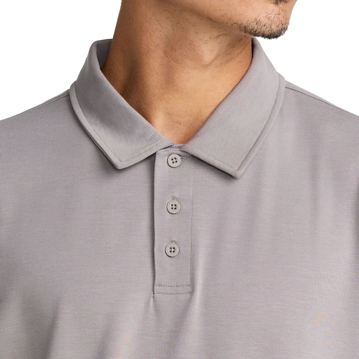 RVCA Balance Polo Shirt - Brown Stone - Image 3