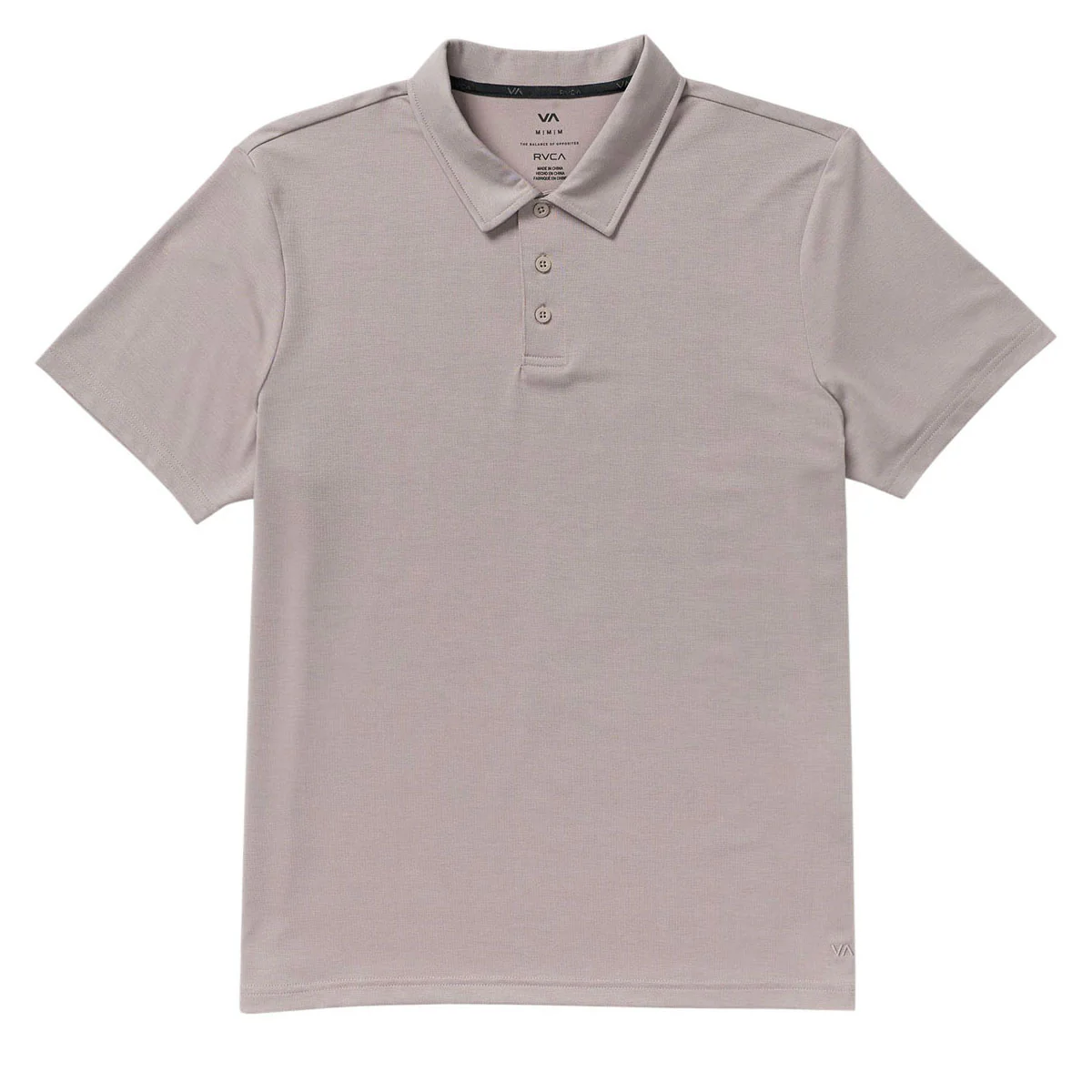 RVCA Balance Polo Shirt - Brown Stone - Image 5
