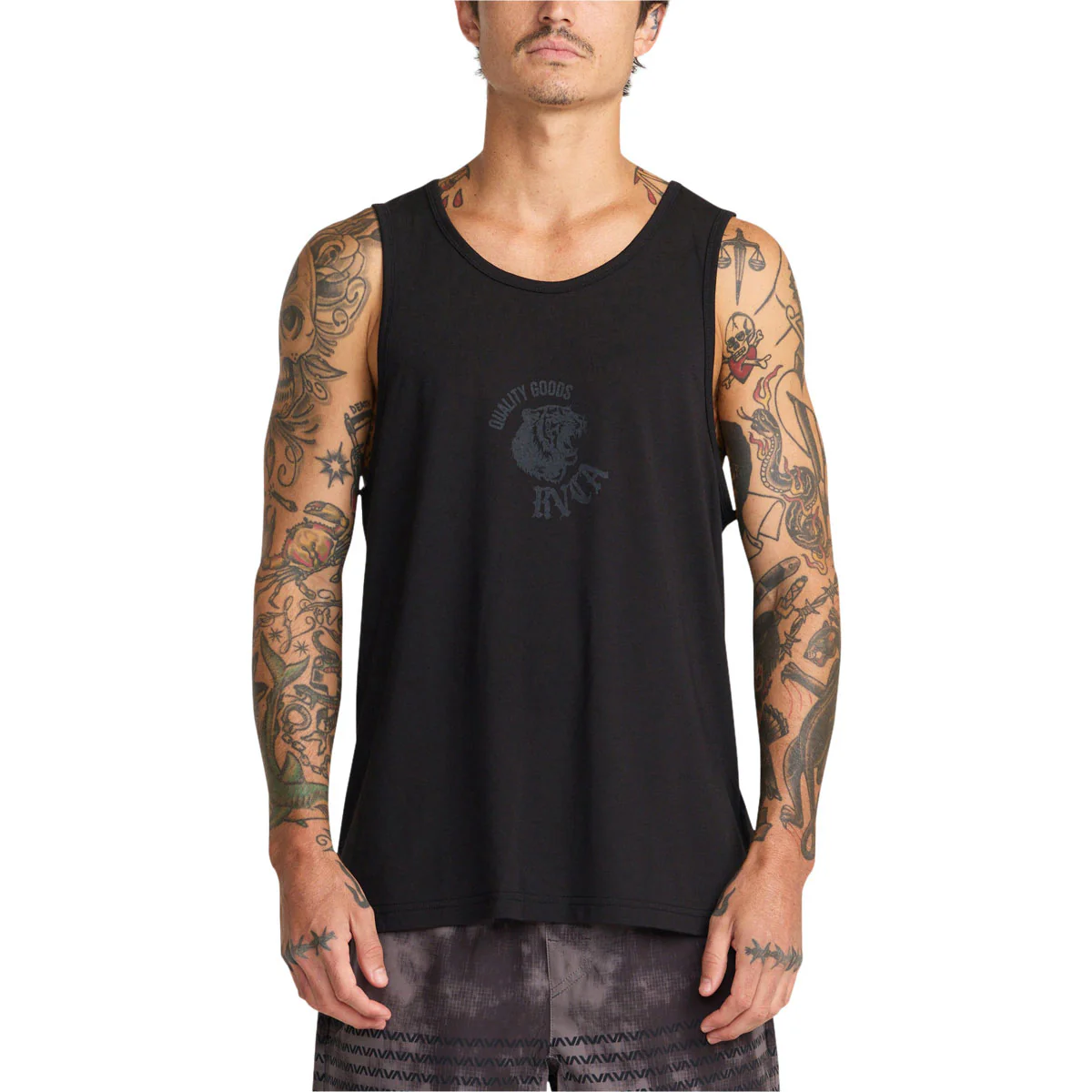 RVCA Big Cat Tank Top - Black - Image 3