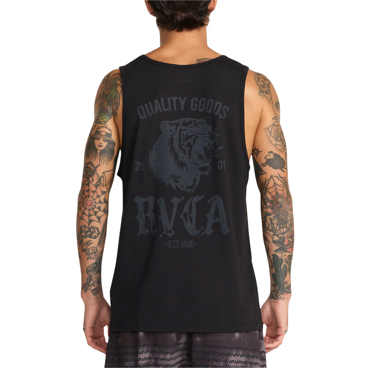 RVCA Big Cat Tank Top - Black - Image 4
