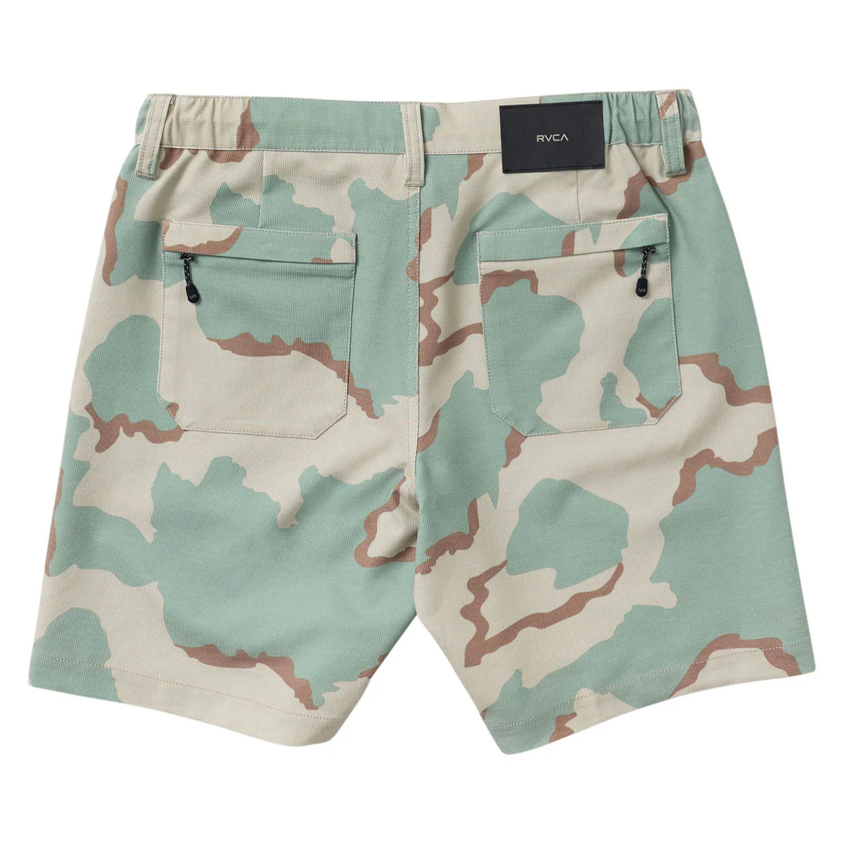 RVCA Brophy Hybrid 18 Shorts - Khaki Camo - Image 6