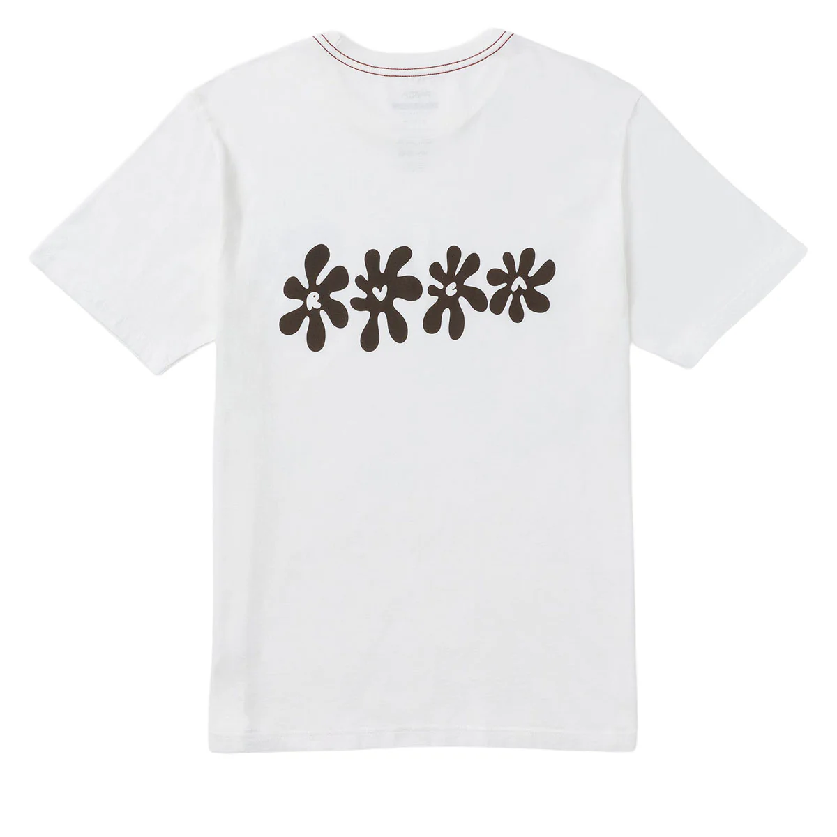 RVCA Bryce Bloom T-Shirt - Antique White - Image 2