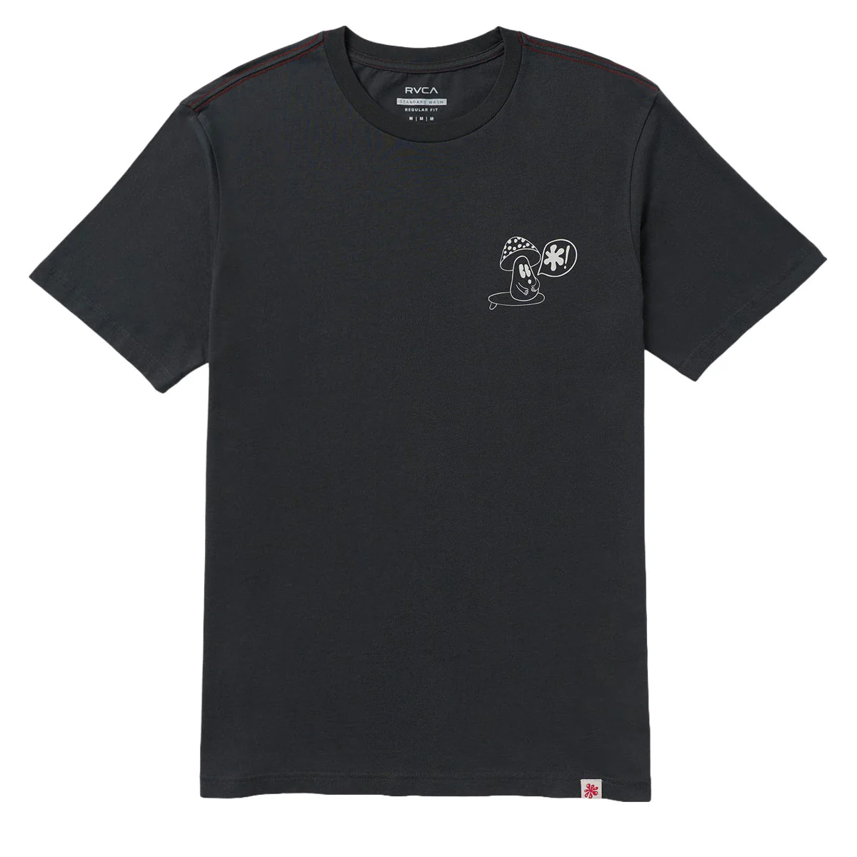 RVCA Bryce Bloom T-Shirt - Pirate Black