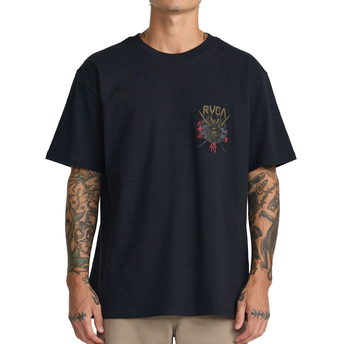 RVCA Bushido T-Shirt - Black - Image 3