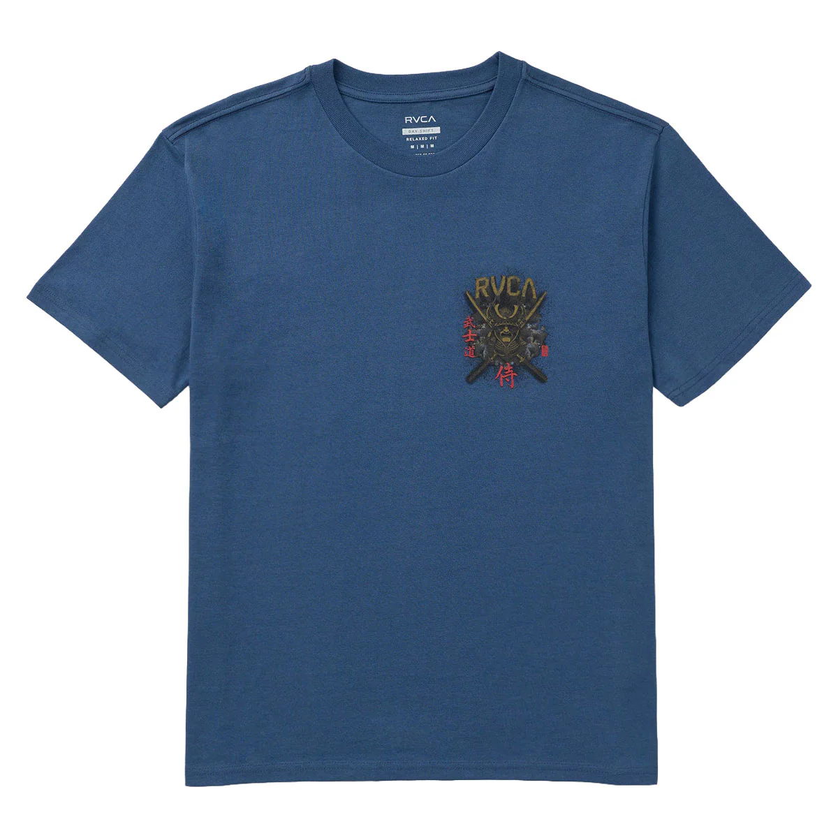 RVCA Bushido T-Shirt - Dark Denim - Image 2