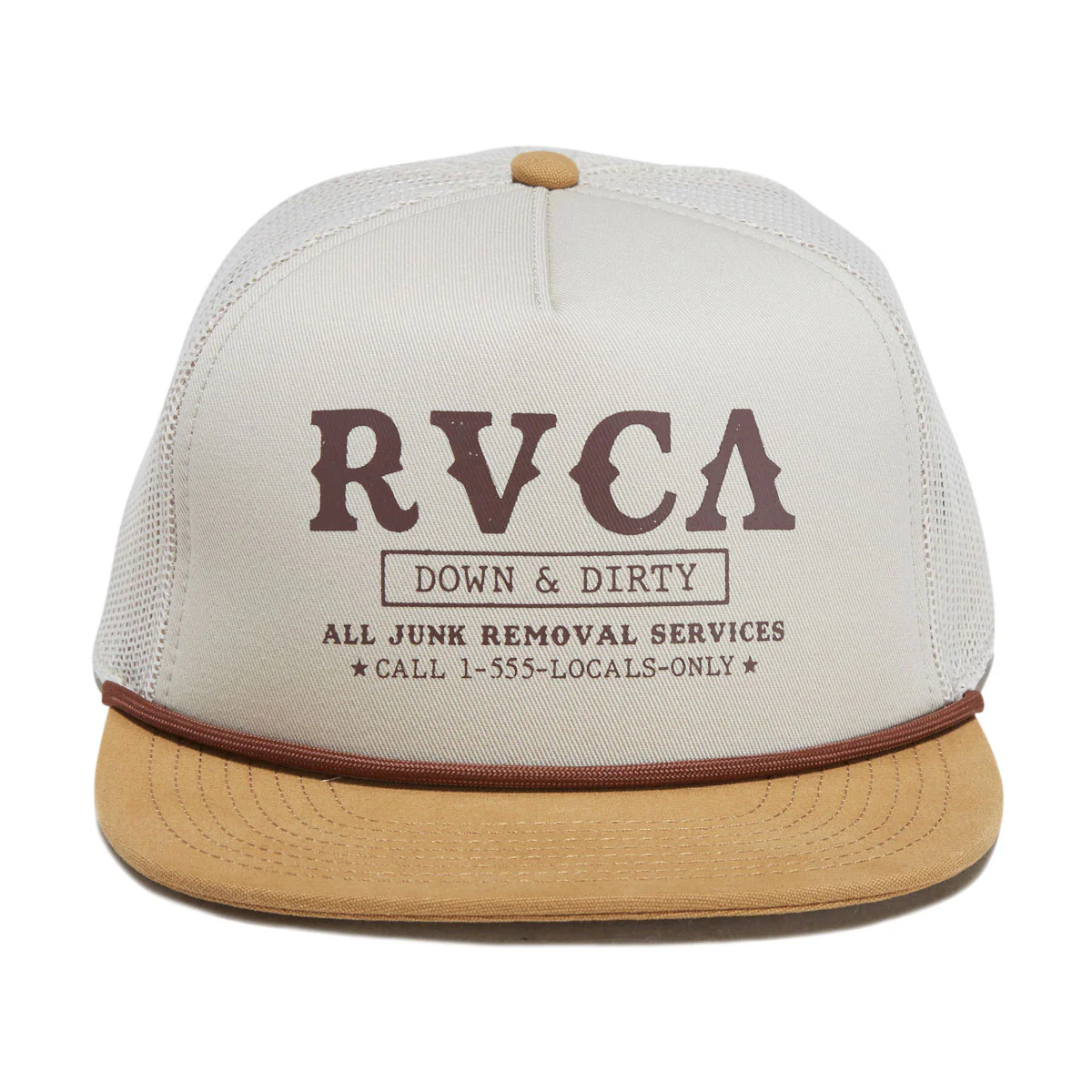 RVCA D & D Trucker Hat - Tan - Image 3