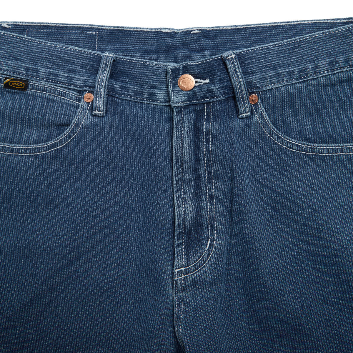 RVCA Dayshift Denim Shorts - Blue Collar - Image 4