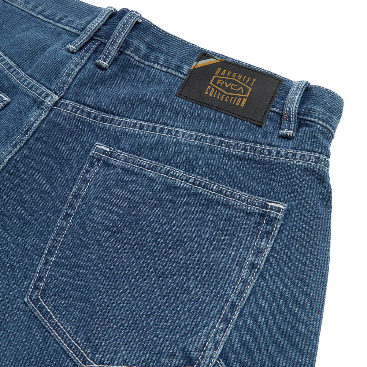 RVCA Dayshift Denim Shorts - Blue Collar - Image 6