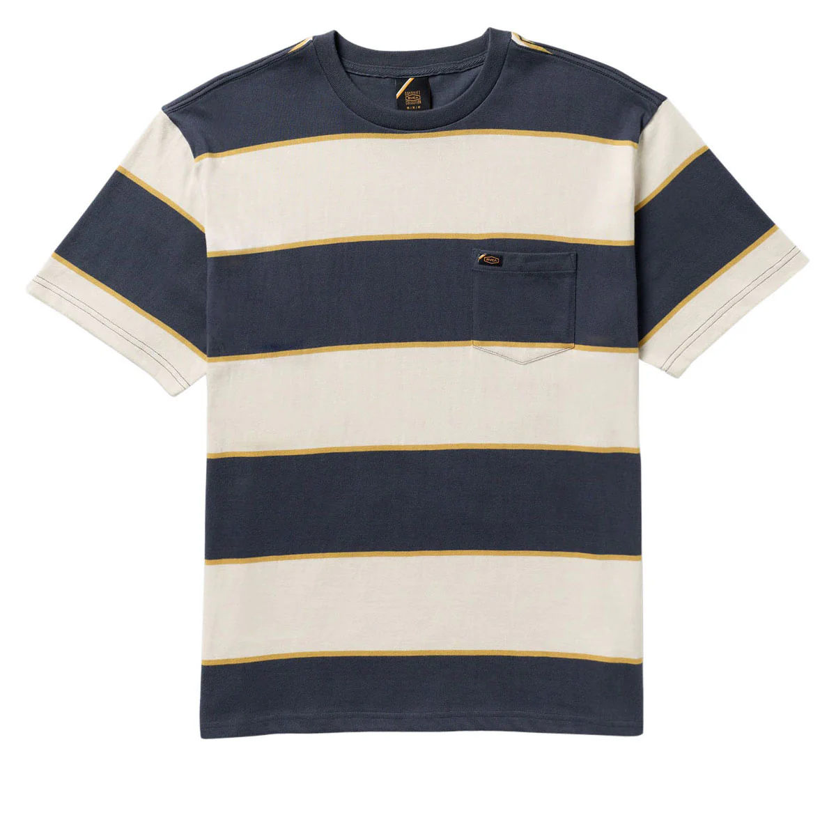 RVCA Dayshift Stripe Shirt - Light Khaki - Image 4