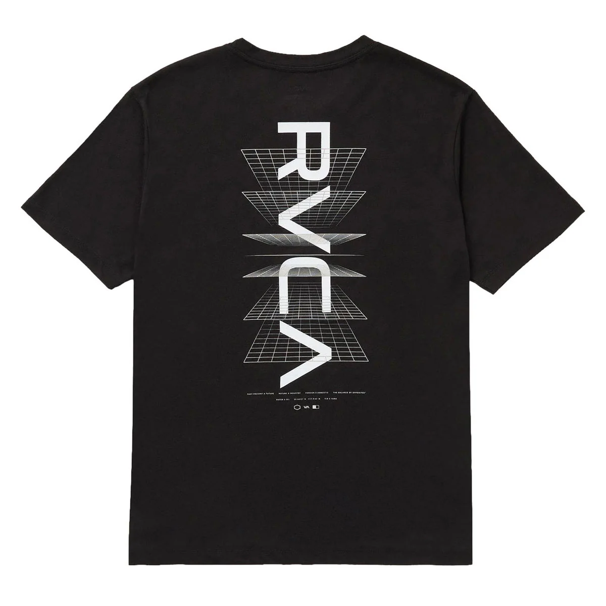 RVCA Inter RVCA T-Shirt - Black - Image 2