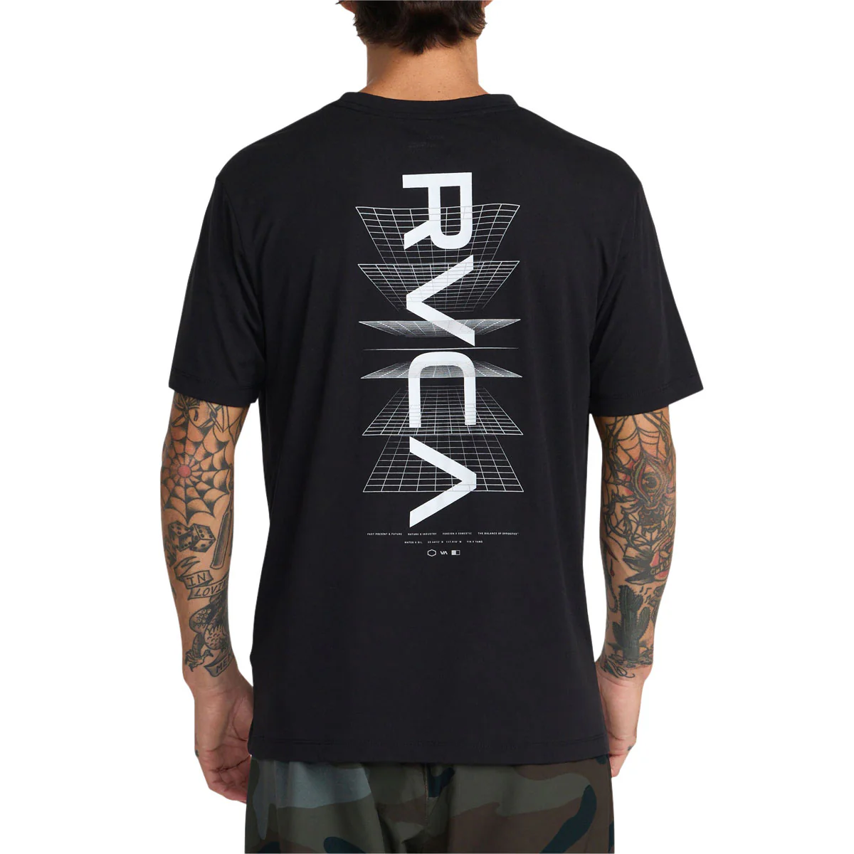 RVCA Inter RVCA T-Shirt - Black - Image 4