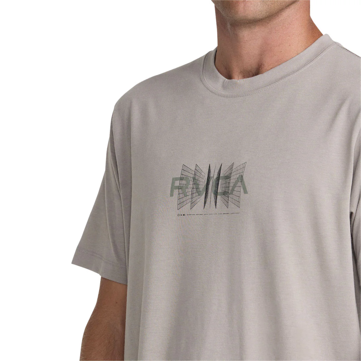 RVCA Inter RVCA T-Shirt - Brown Stone - Image 5
