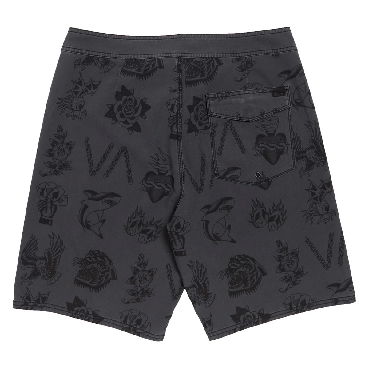 RVCA Kaleb Boardshorts - Black - Image 2