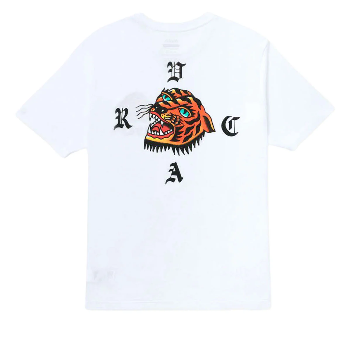 RVCA Kaleb Tiger T-Shirt - White - Image 2