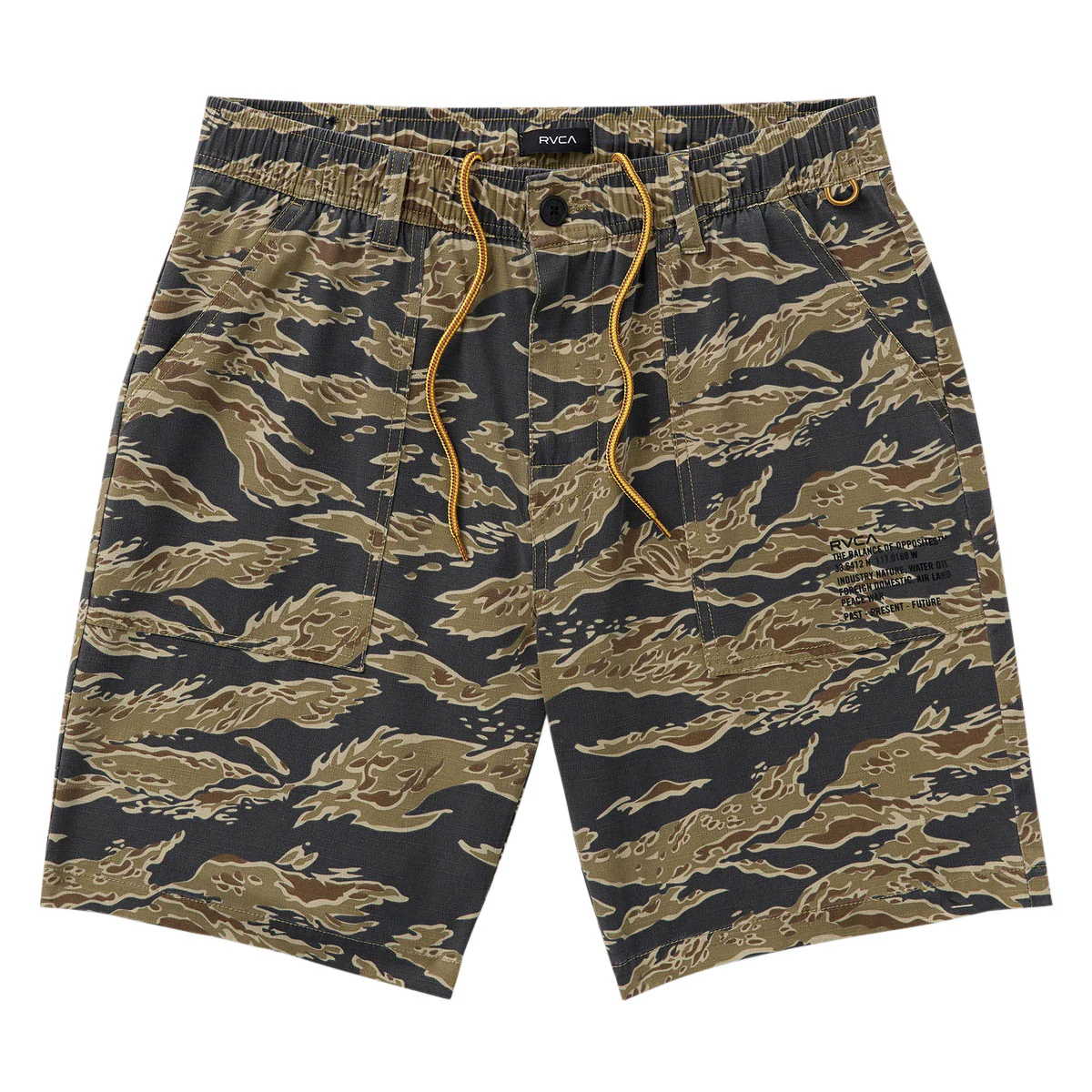 RVCA Mil Utility Shorts - Tiger Camo - Image 5