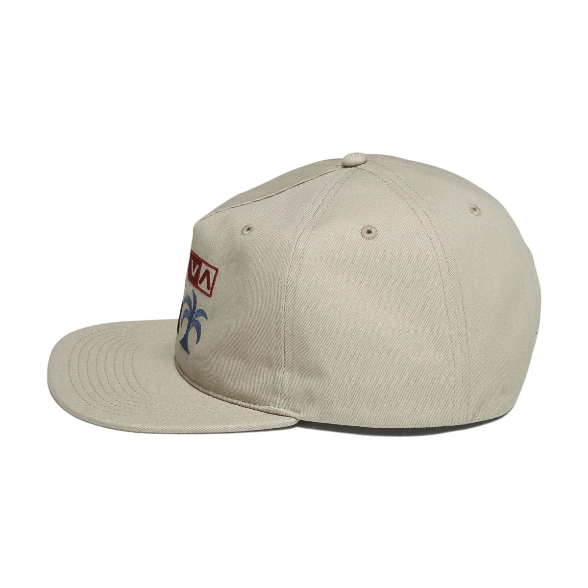 RVCA Mirage Snapback Hat - Slate Blue - Image 4