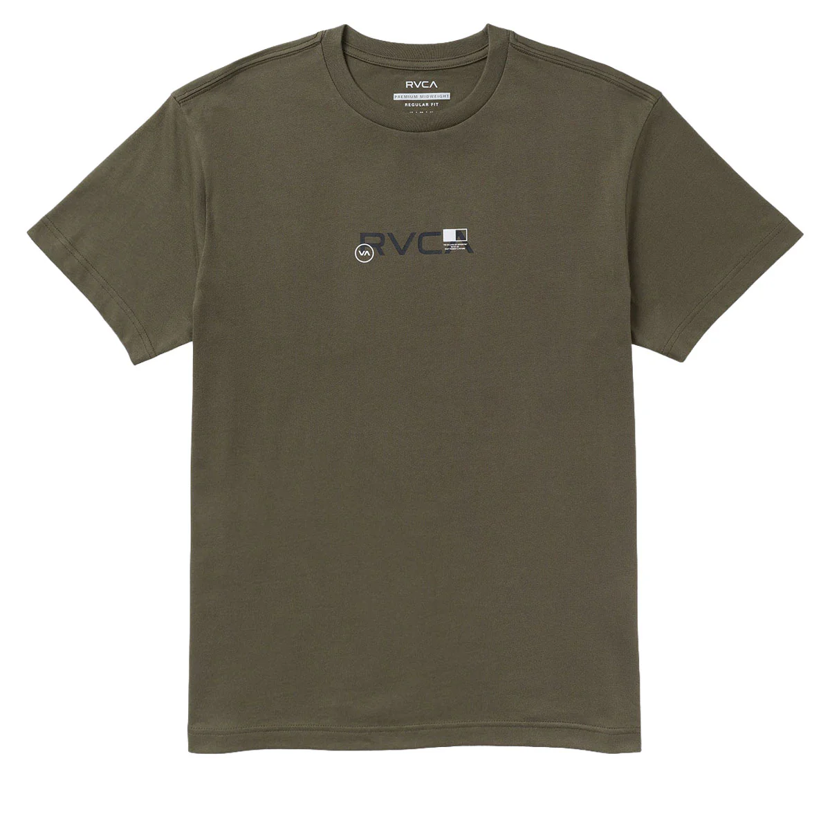 RVCA Small Icons T-Shirt - Fatigue