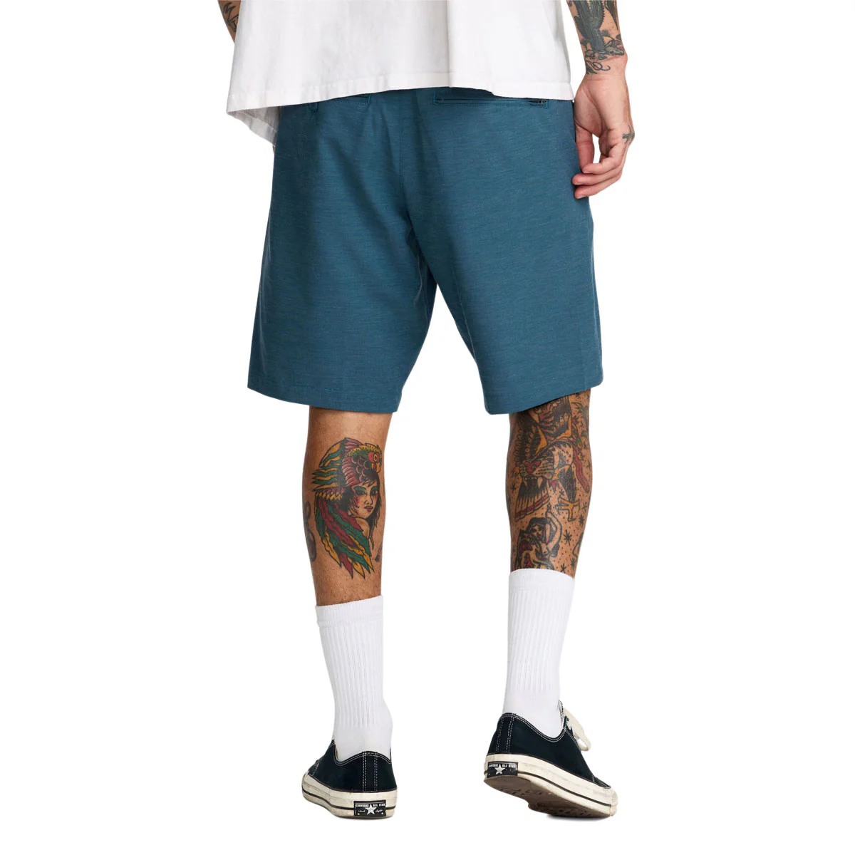 RVCA Sport Course Chino Shorts - Denim Heather - Image 3