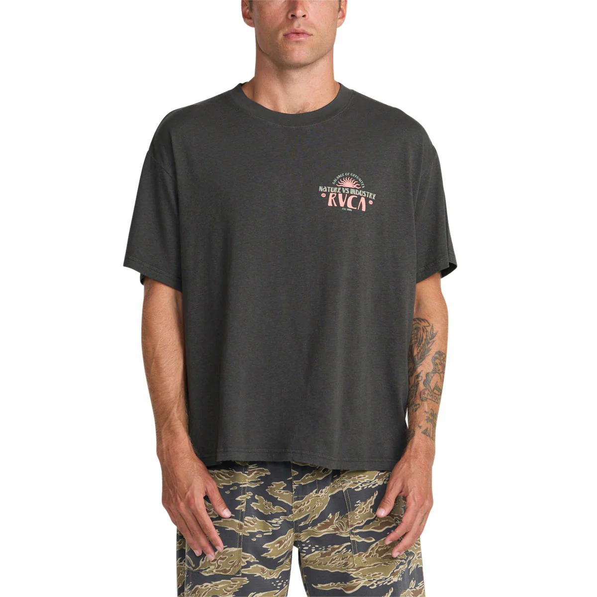 RVCA Sun Industries T-Shirt - Black