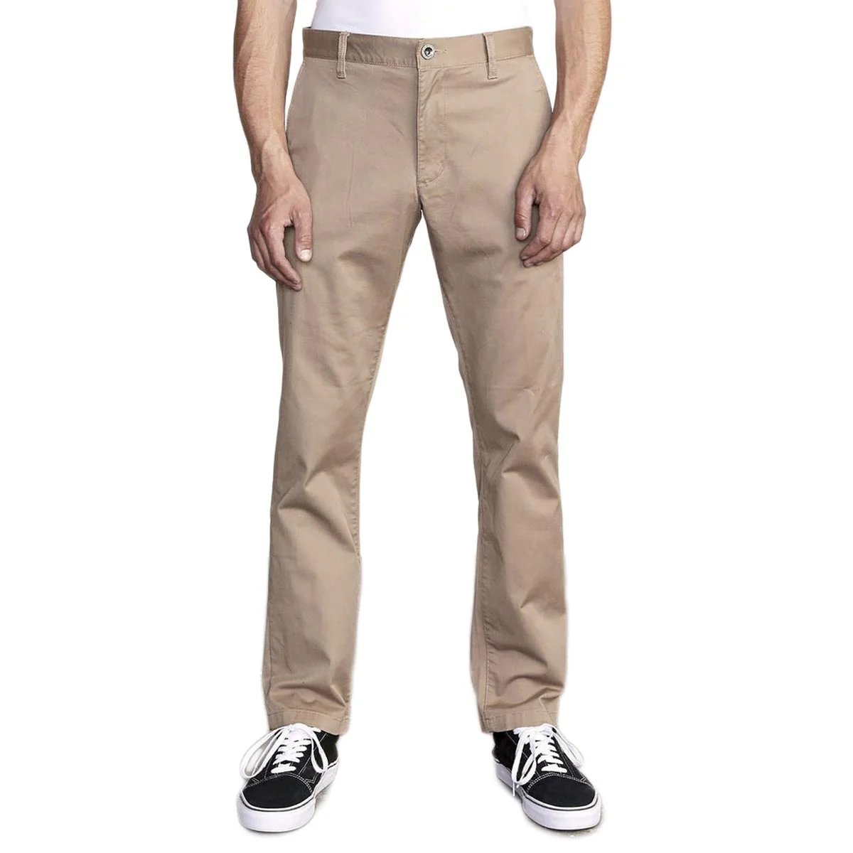RVCA The Weekend Stretch Pants - Dark Khaki 2