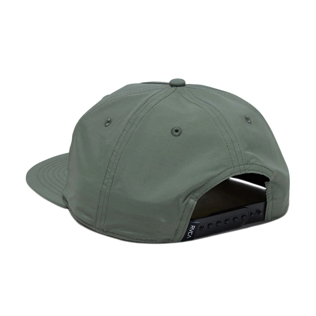 RVCA Vertical Snapback Hat - Ranger Green - Image 2