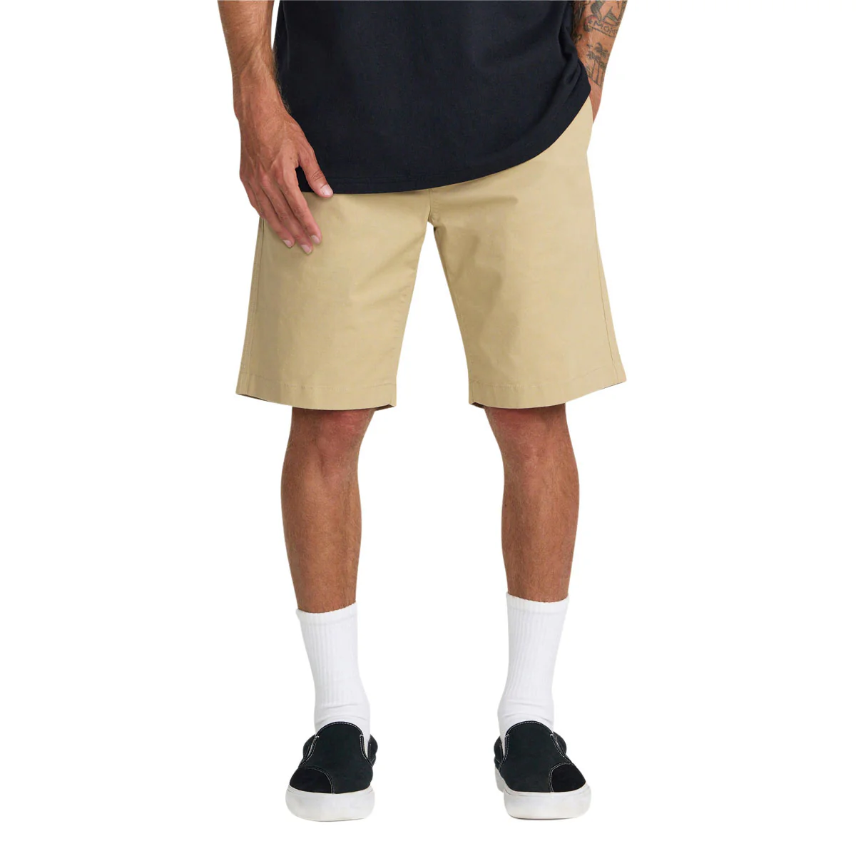 RVCA Weekend Stretch 2 Shorts - Khaki - Image 2