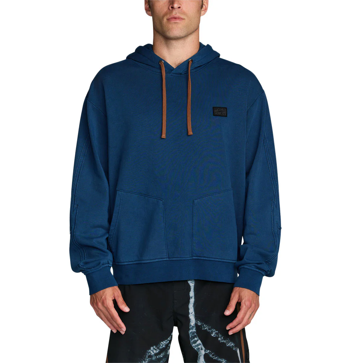 RVCA x Clay Hoodie - Dark Denim
