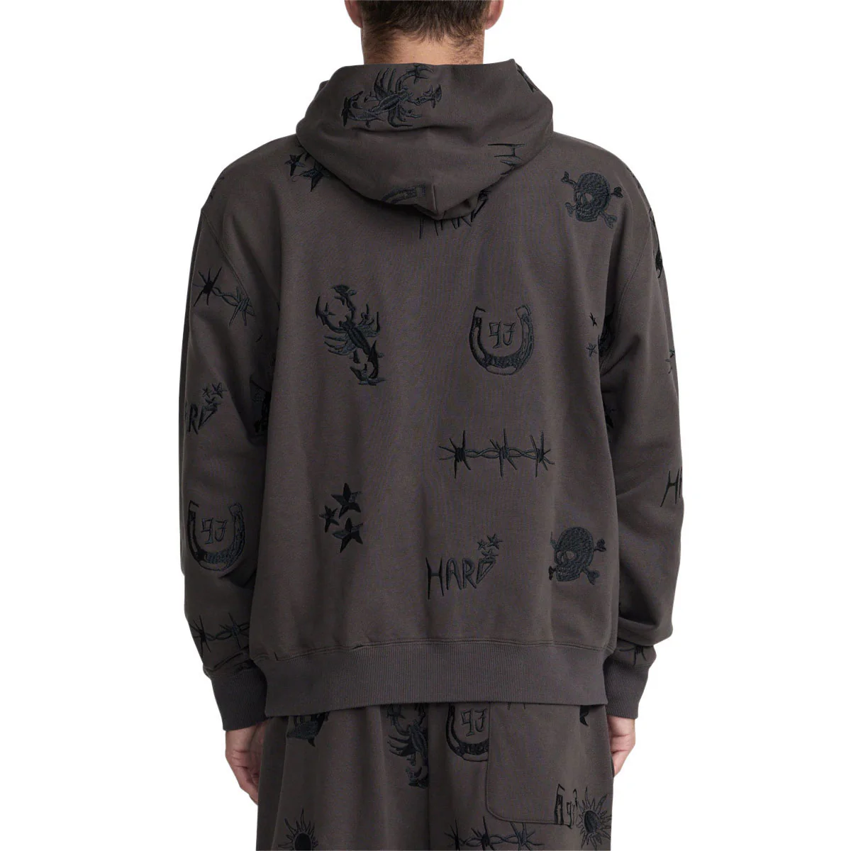 RVCA x Dani Miller Hoodie - Pirate Black - Image 2