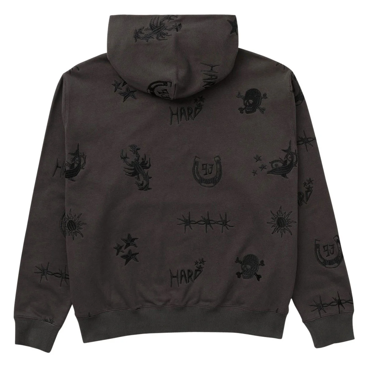 RVCA x Dani Miller Hoodie - Pirate Black - Image 6
