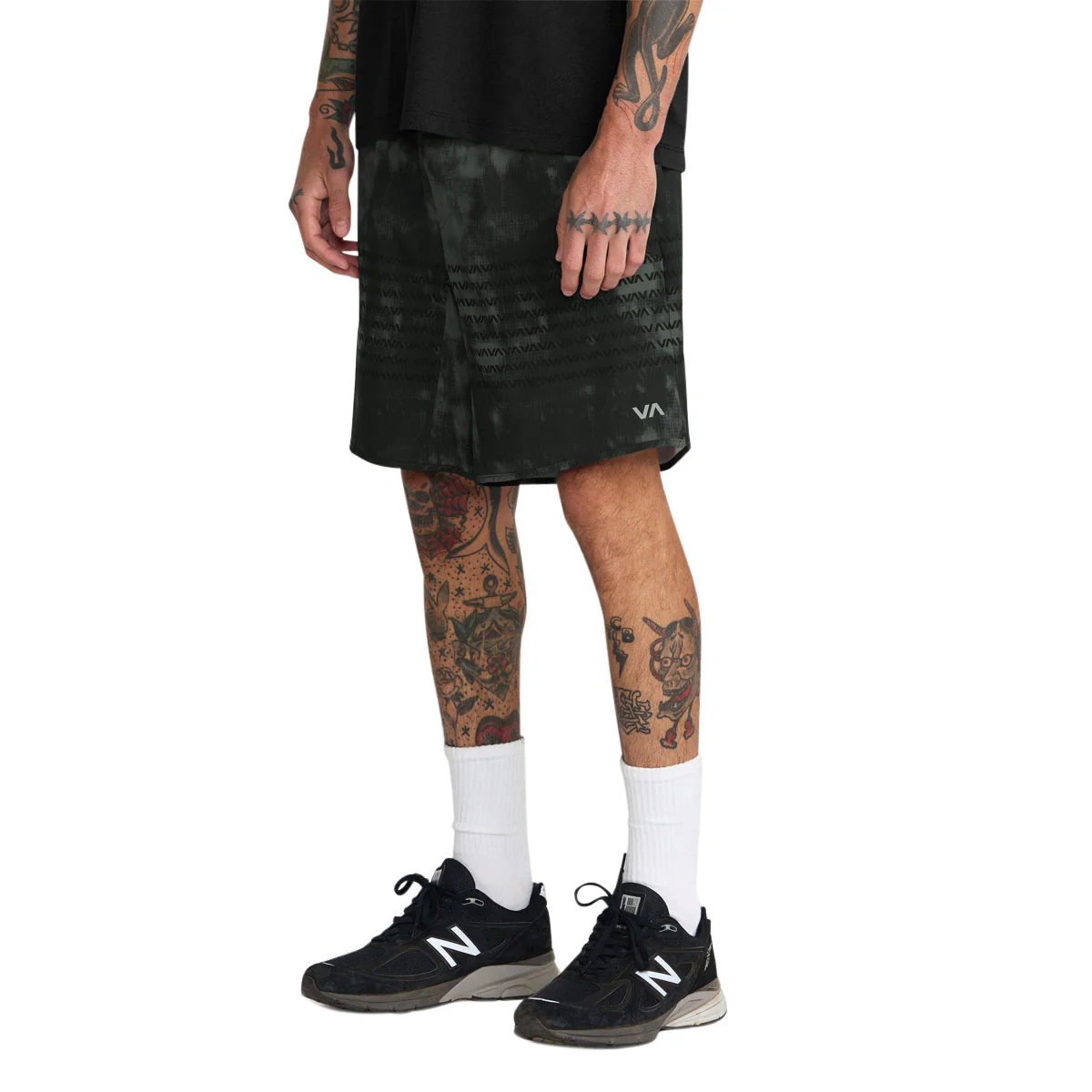 RVCA Yogger Stretch 17" Shorts - Balsam Green - Image 4