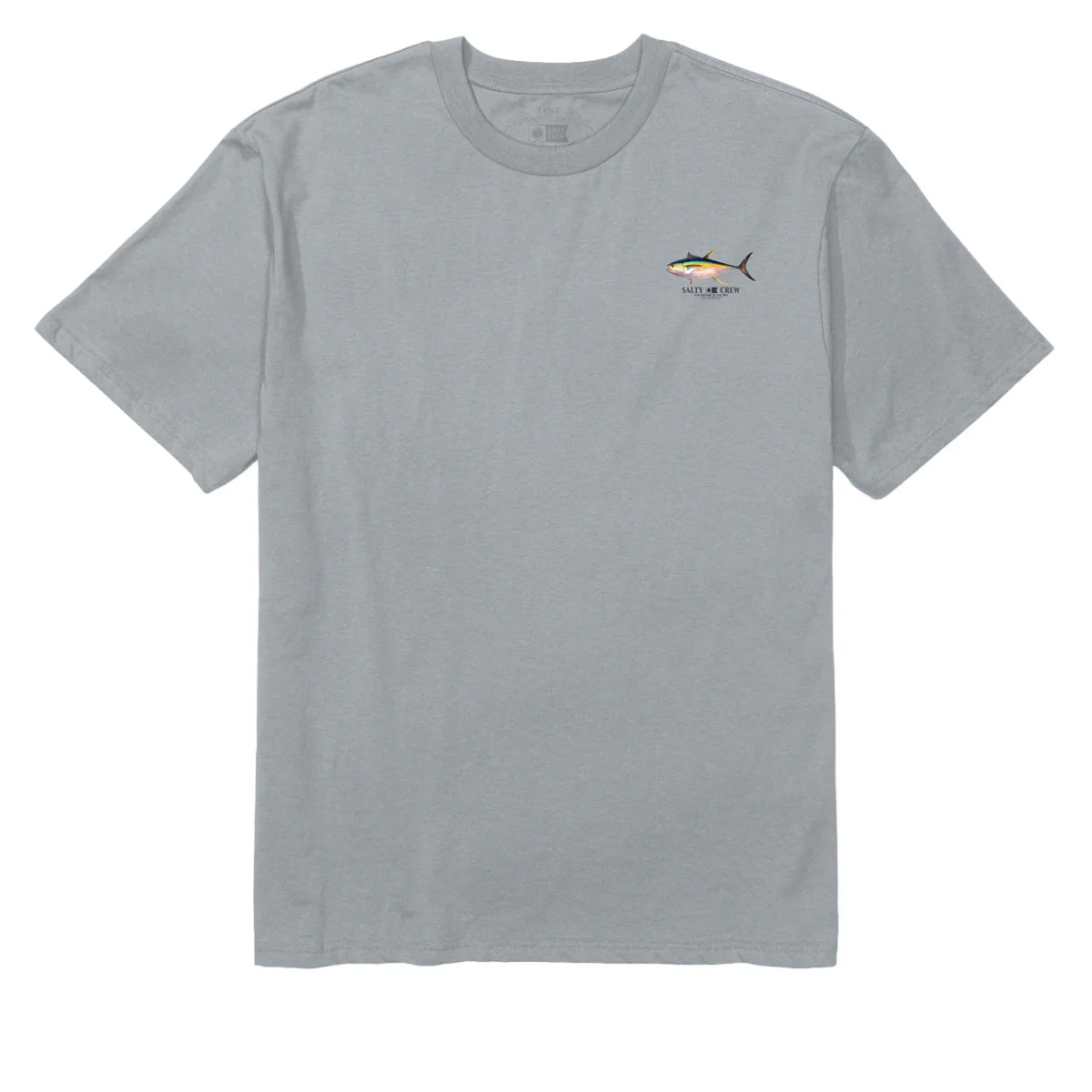 Salty Crew Ahi Classic T-Shirt - Quarry - Image 2