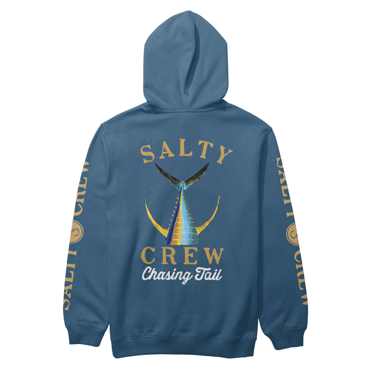 Salty Crew Tailed Fleece Hoodie - Cast Blue - Image 2