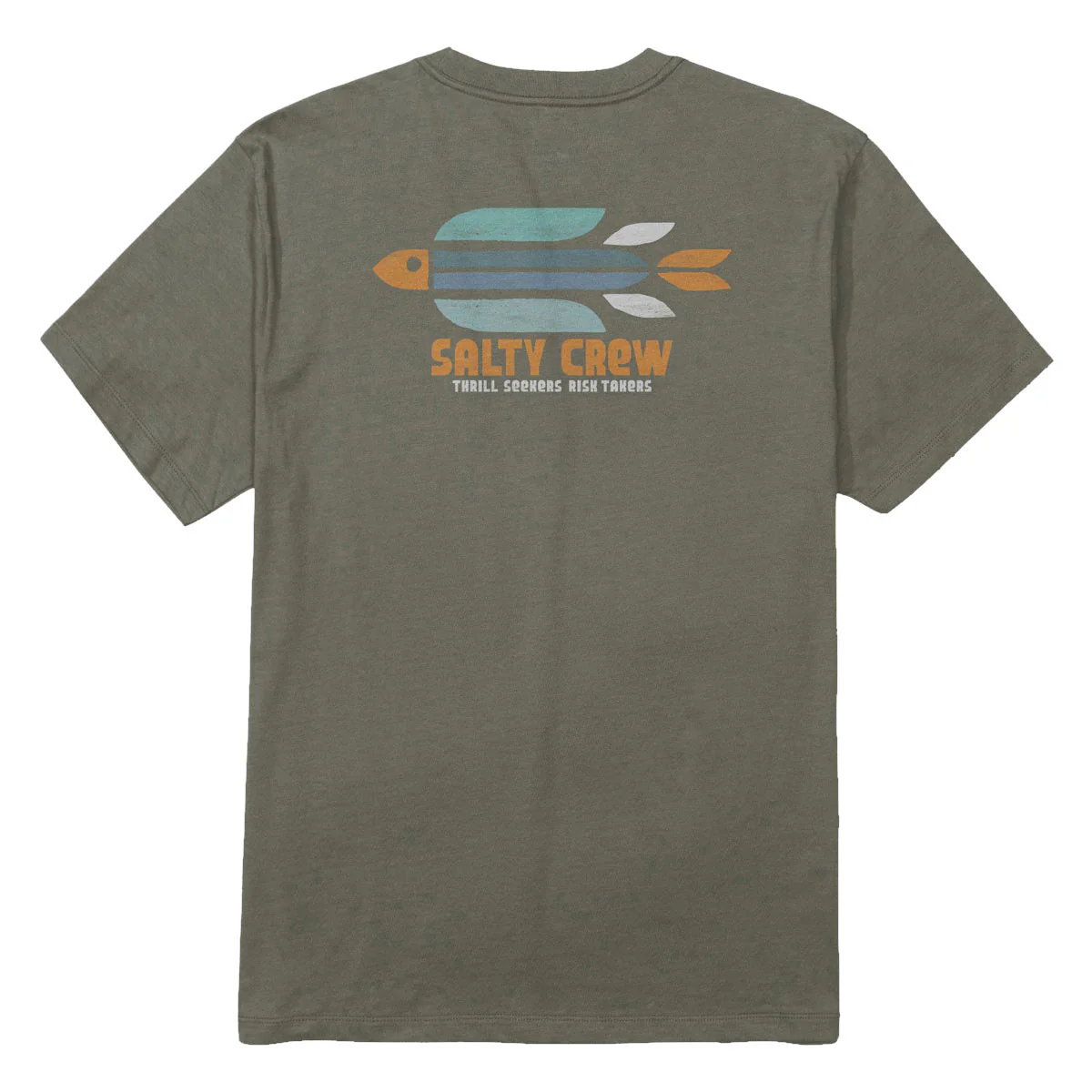 Salty Crew Torpedo T-Shirt - Dusty Olive