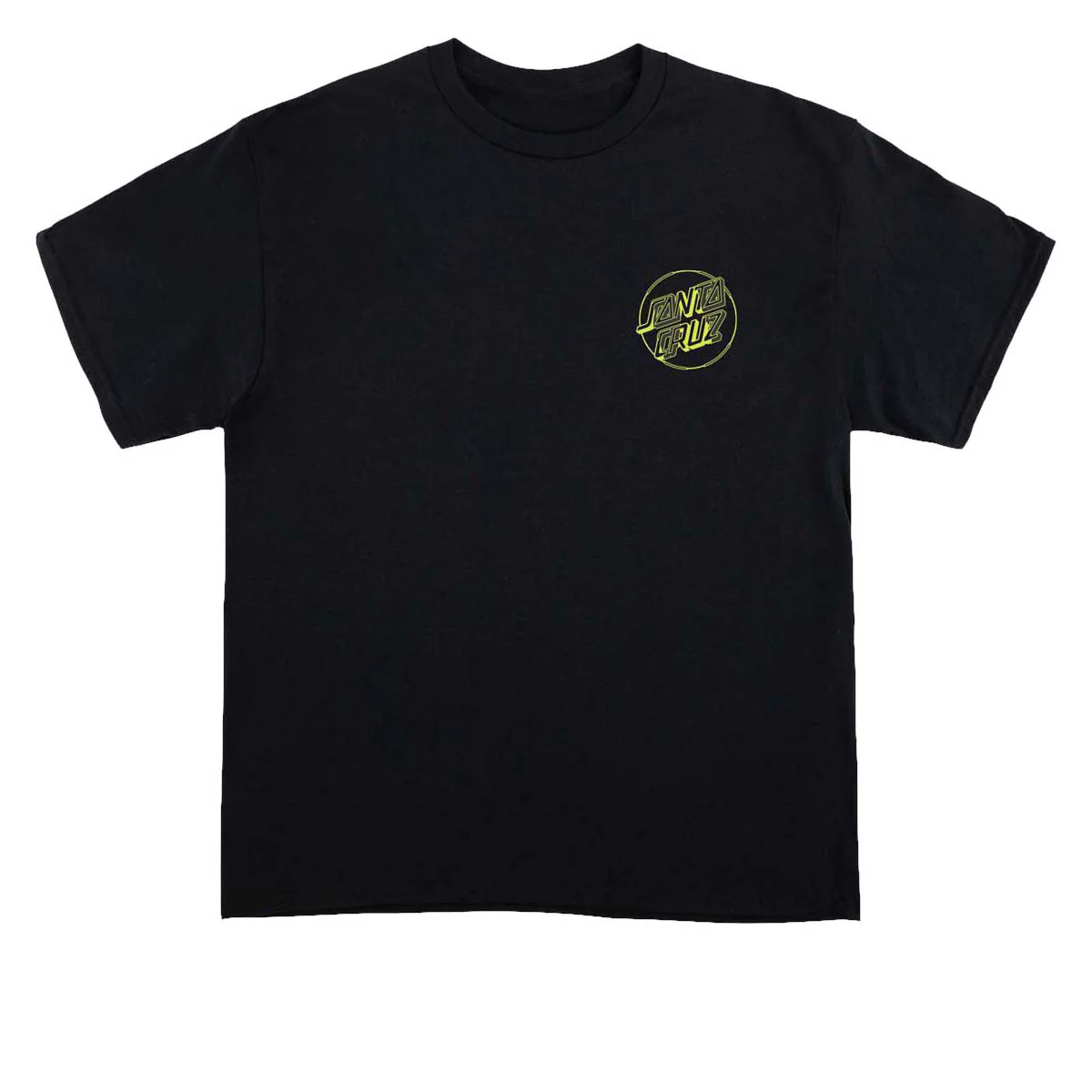 Santa Cruz Acid Cloud Dot T-Shirt - Black - Image 2