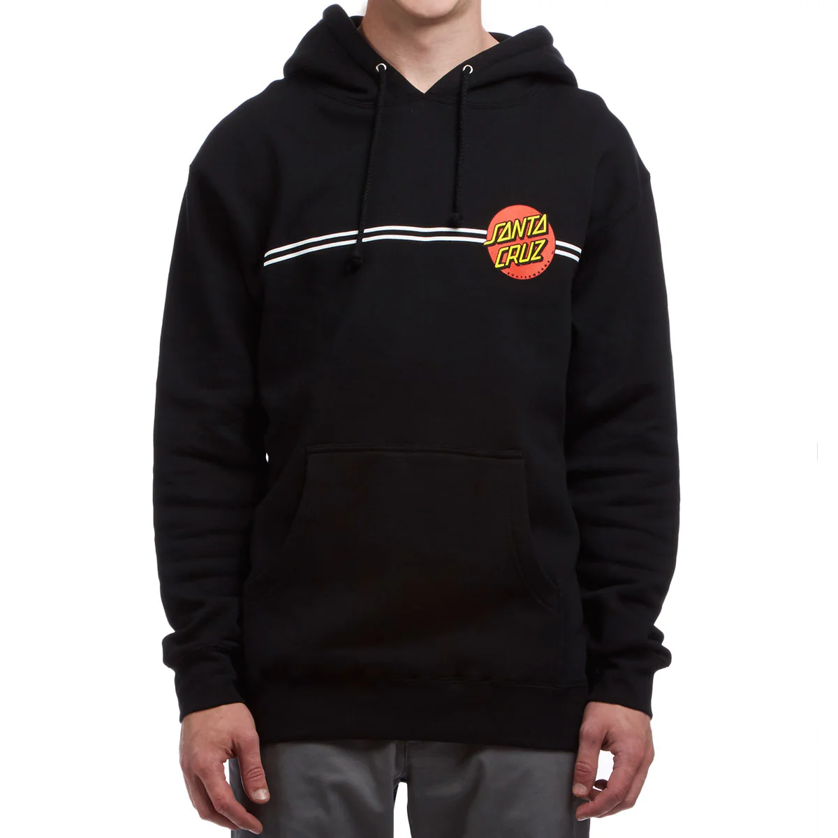 Santa Cruz Classic Dot Hoodie - Black