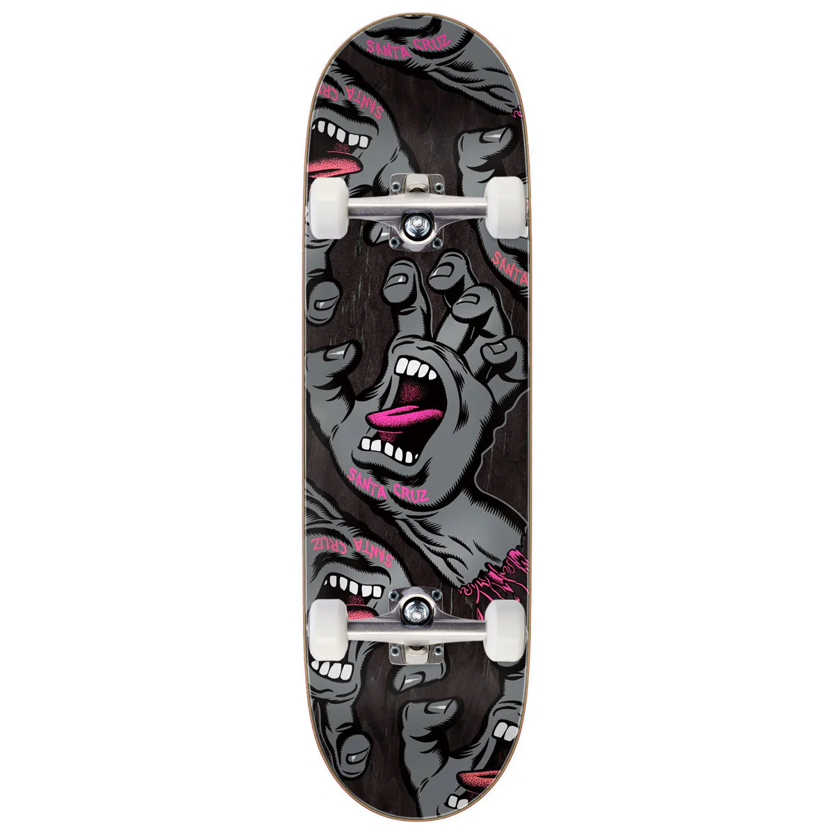 Santa Cruz Crowded Hand Skateboard Complete - 9.00"