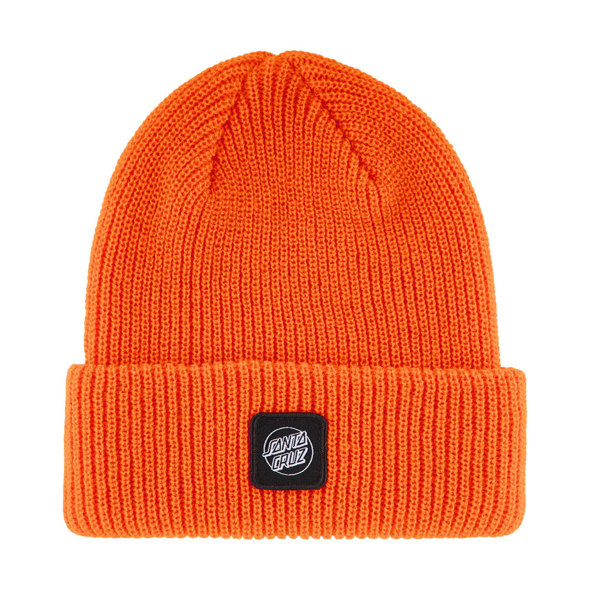 Santa Cruz Cruz Label Long Shoreman Beanie - Safety Orange