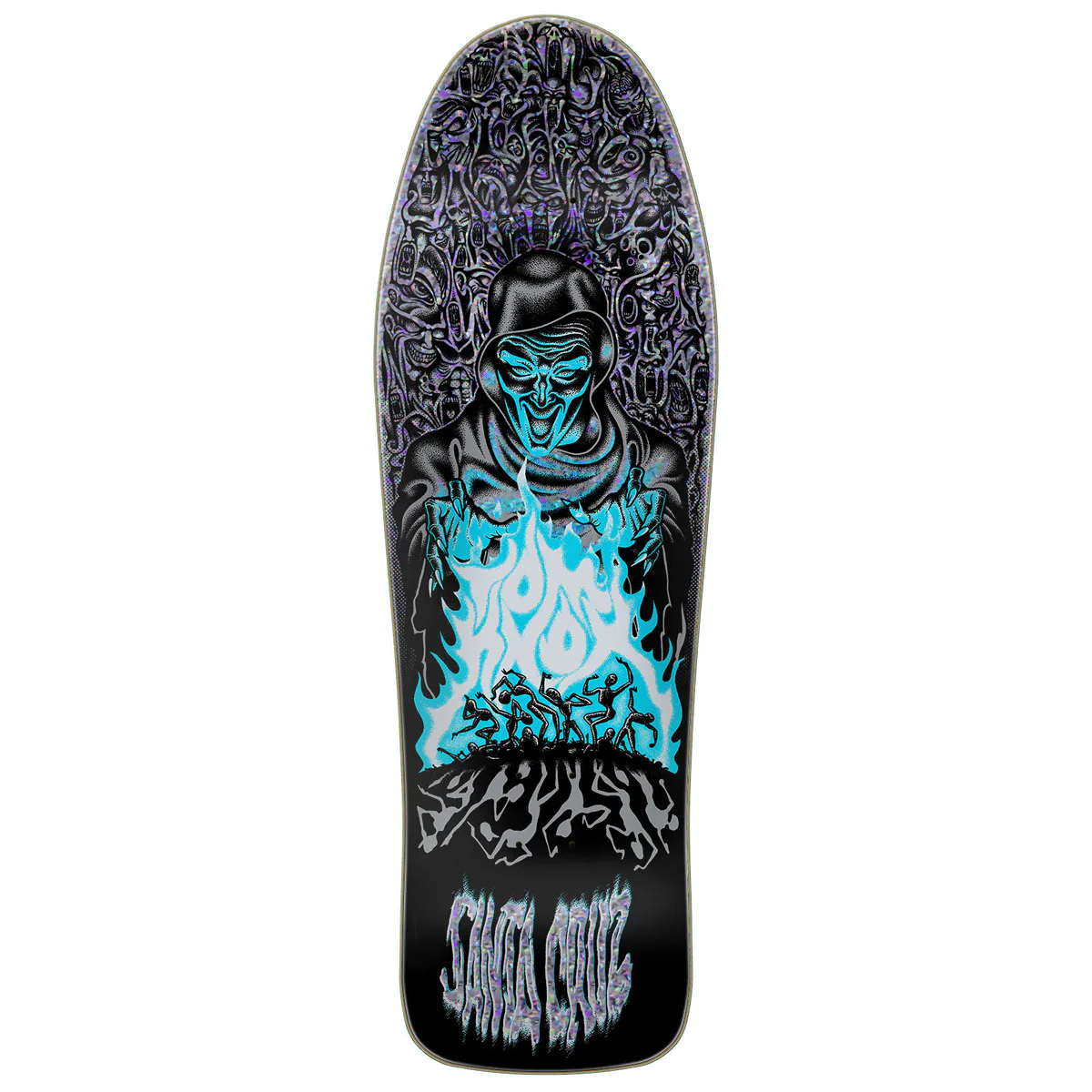 Santa Cruz Knox Firepit II Reissue Skateboard Deck - 10.07"