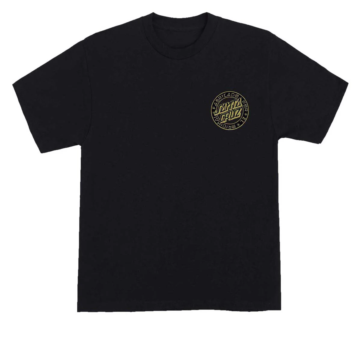 Santa Cruz Loco Dot Chest T-Shirt - Black