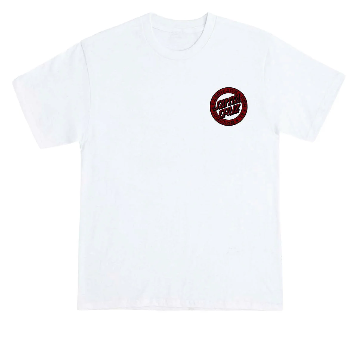 Santa Cruz Loco Dot Chest T-Shirt - White