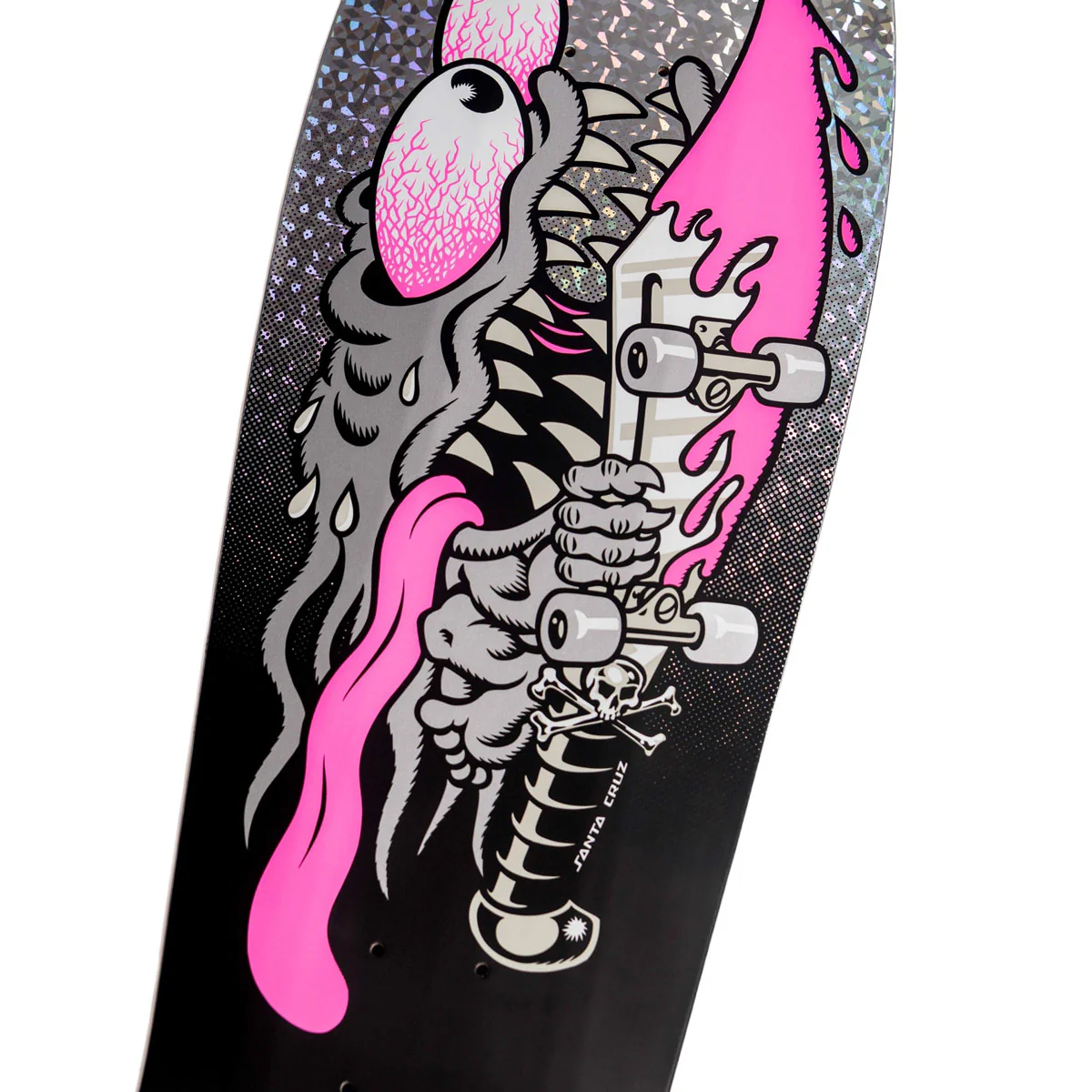 Santa Cruz Meek Slasher II Reissue Skateboard Deck - 10.10" - Image 3