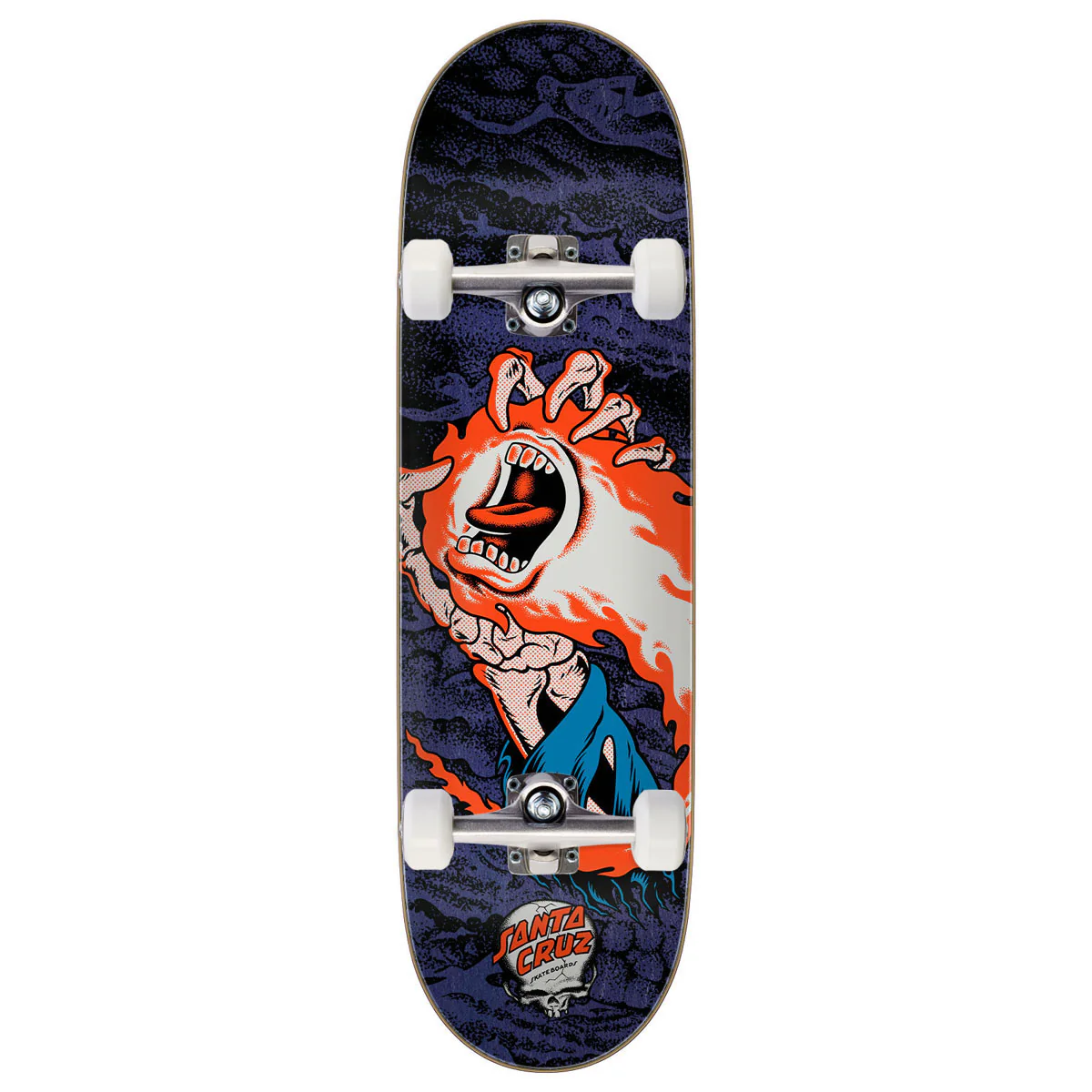 Santa Cruz Obrien Reaper Hand VX Skateboard Complete - 9.00"
