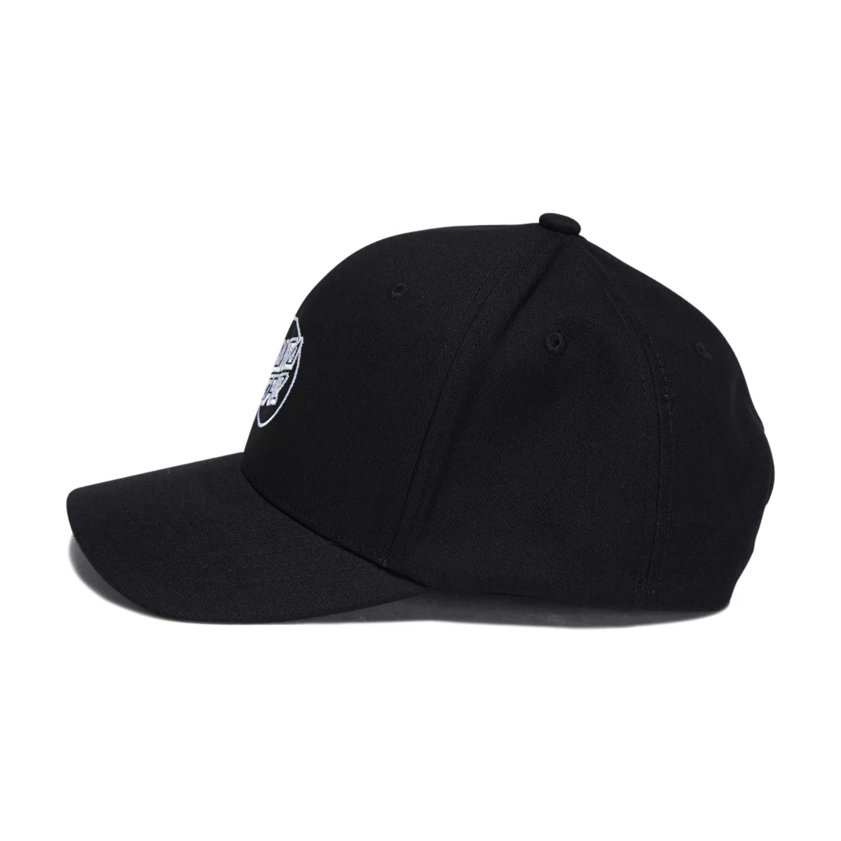 Santa Cruz Opus Dot Snapback Hat - Black/White - Image 4