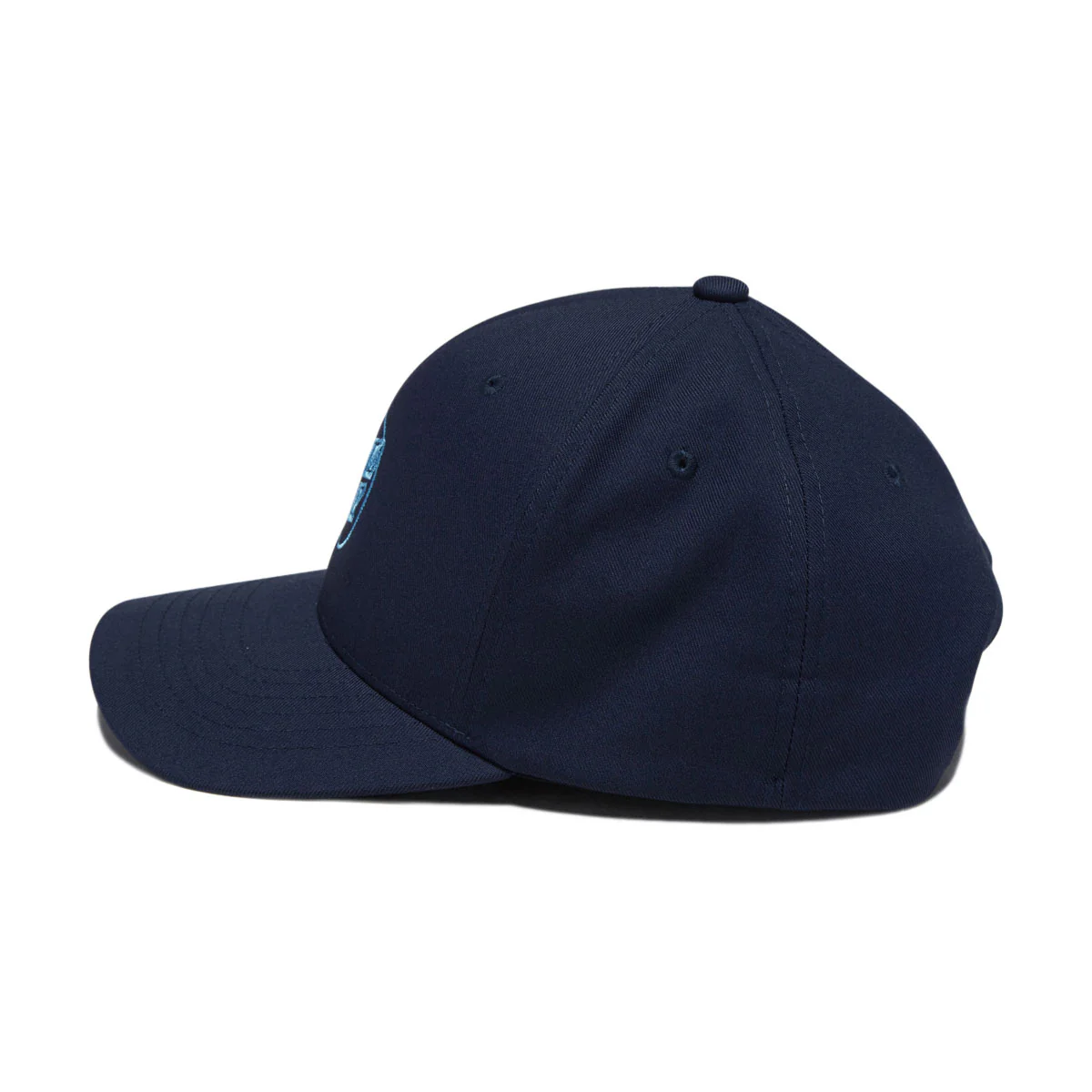 Santa Cruz Opus Dot Snapback Hat - Navy Storm Blue - Image 3