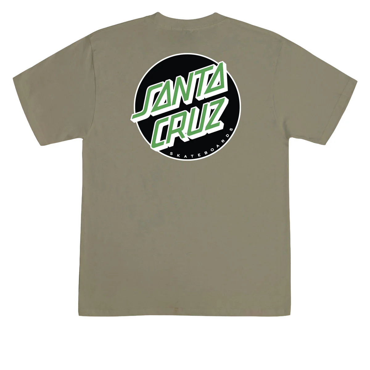 Santa Cruz Other Dot T-Shirt - Prairie Dust/Black/Green - Image 2