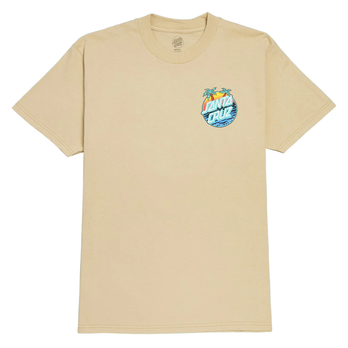 Santa Cruz Retreat Dot T-Shirt - Sand - Image 2