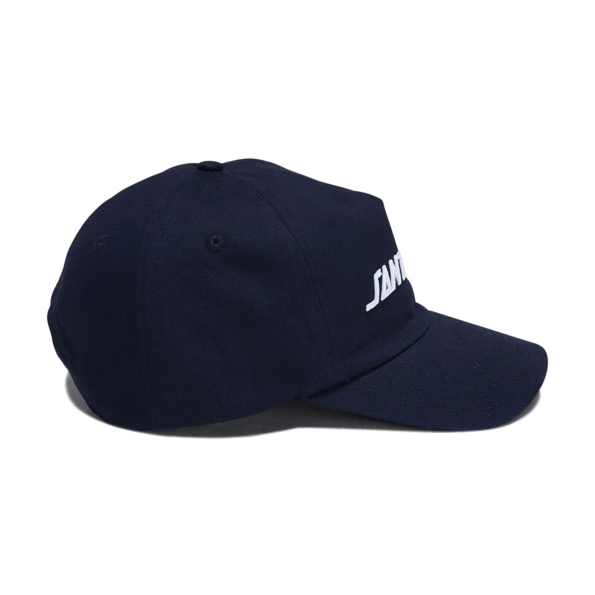 Santa Cruz Strip Felt Snapback Hat - Navy - Image 3